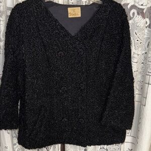 Vintage boucle short jacket‎
